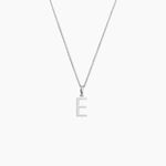 Pendentif Ionia Lettre Or Blanc - Pendentifs Famille | Histoire d&rsquo;Or