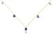 Collier Terence Or Jaune Amethyste Violet Amethyste - Colliers Femme | Histoire d’Or