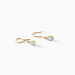 Boucles D'oreilles Pendantes Kalyne Or Jaune Topaze - Boucles d'oreilles pendantes Femme | Histoire d’Or