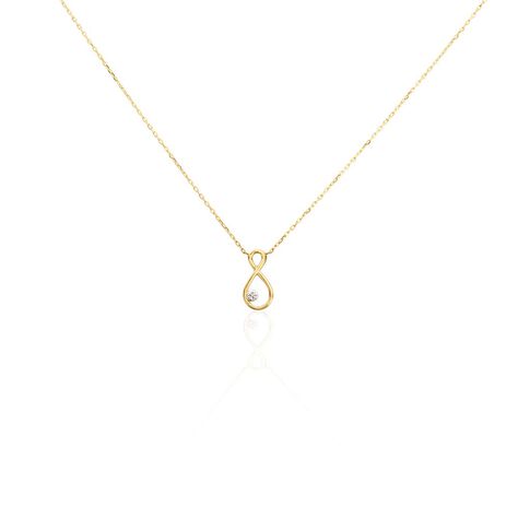 Collier Eszter Or Jaune Diamant - Colliers Femme | Histoire d&rsquo;Or
