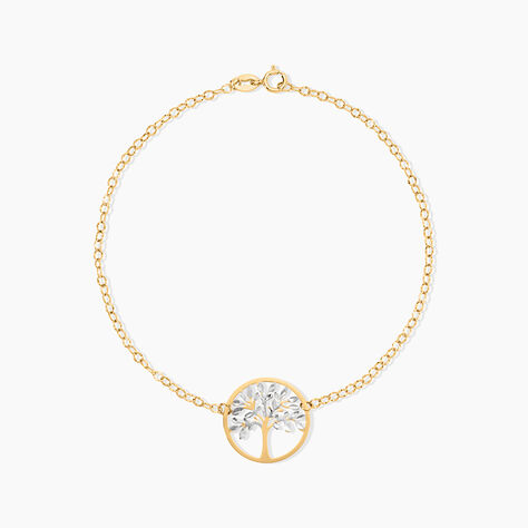 Bracelet Aragorn Or Bicolore - Bracelets Femme | Histoire d&rsquo;Or