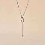 Collier Mariana Argent Blanc - Colliers fantaisie Femme | Histoire d&rsquo;Or