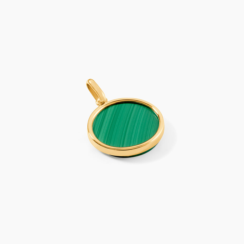 Pendentif Ultane Or Jaune Malachite - Pendentifs Femme | Histoire d&rsquo;Or