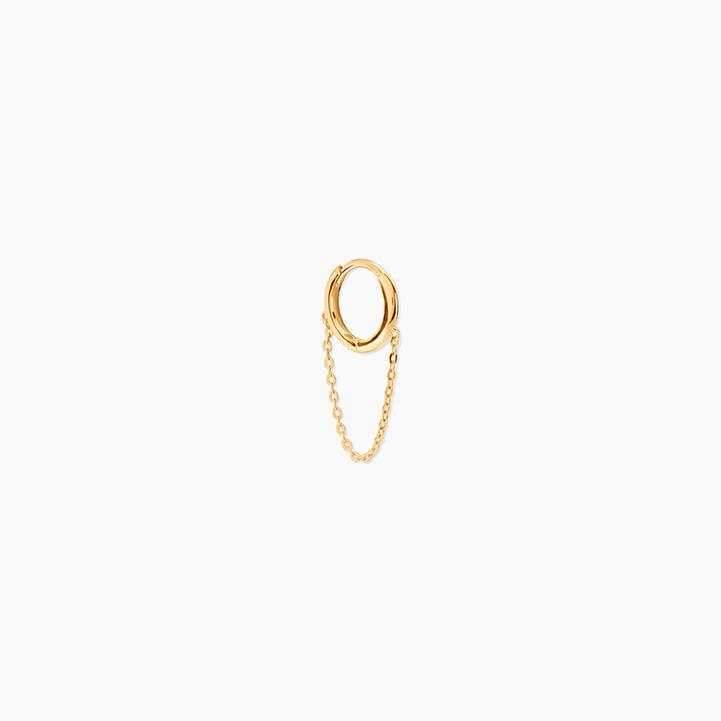 Bijou D'oreille Unitaire Or Jaune Brittani - Piercings d'oreilles Femme | Histoire d&rsquo;Or