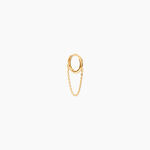 Bijou D'oreille Unitaire Or Jaune Brittani - Piercings d'oreilles Femme | Histoire d&rsquo;Or