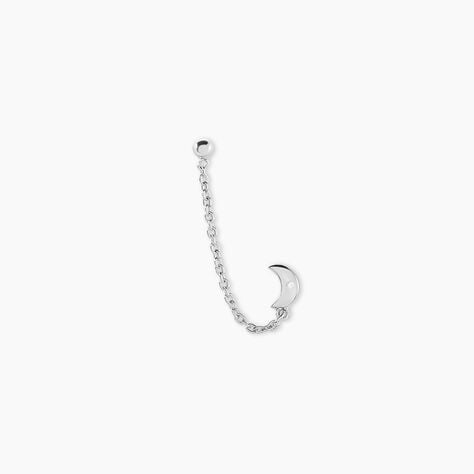 Bijou D'oreille Unitaire Argent Remigio - Boucles d'oreilles fantaisie Femme | Histoire d’Or