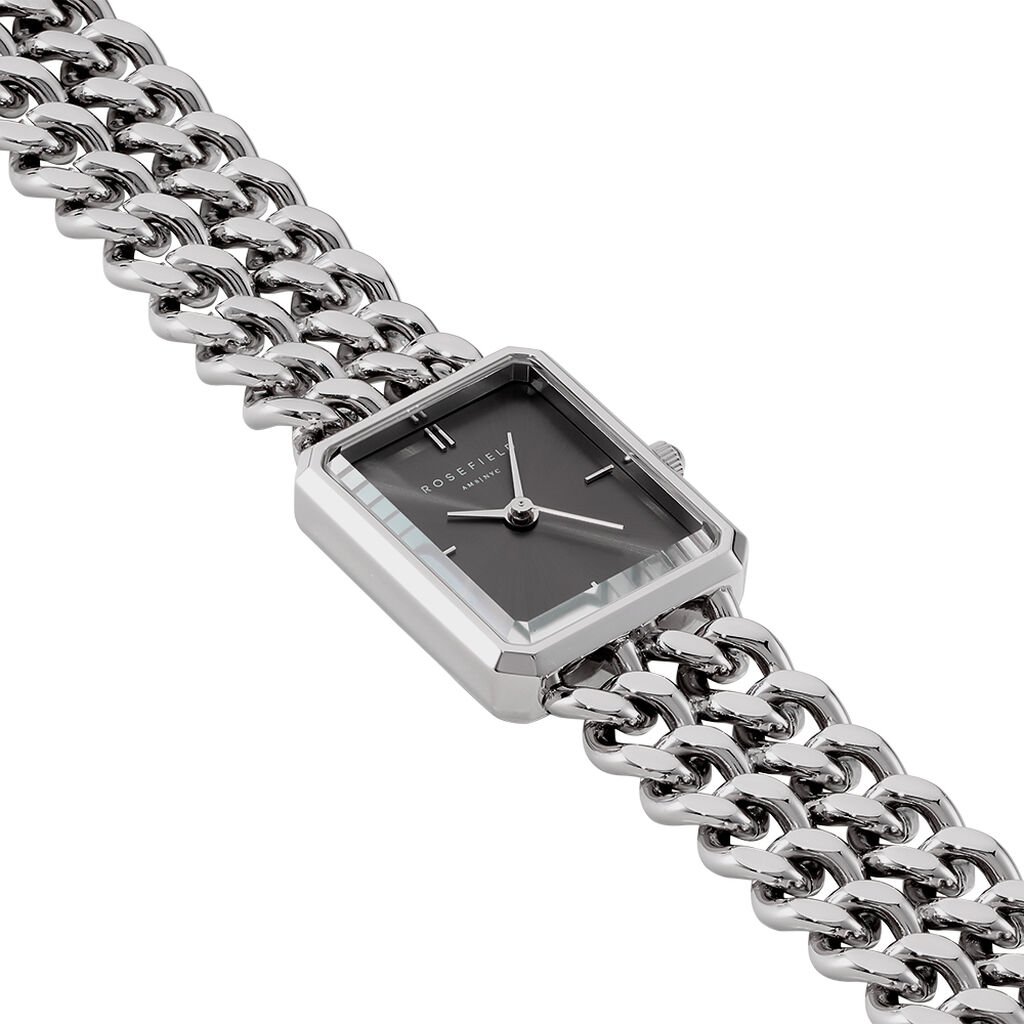 Montre Rosefield Studio 24 Noir - Id&eacute;es cadeaux Femme | Histoire d&rsquo;Or