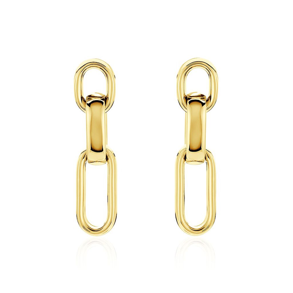 Boucles D'oreilles Pendantes Jari Or Jaune - Boucles d'oreilles pendantes Femme | Histoire d&rsquo;Or