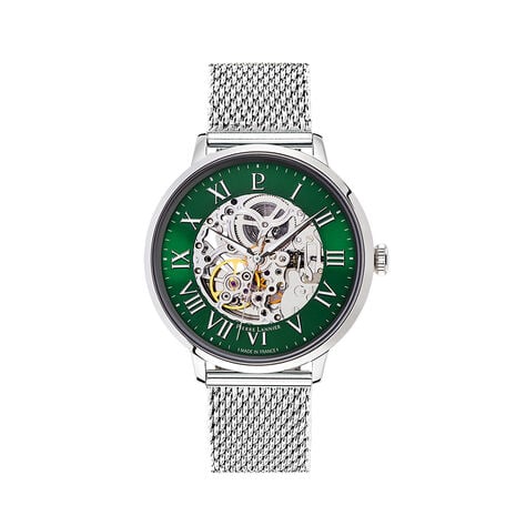 Montre Pierre Lannier Automatique 42 Vert - Montres Homme | Histoire d&rsquo;Or