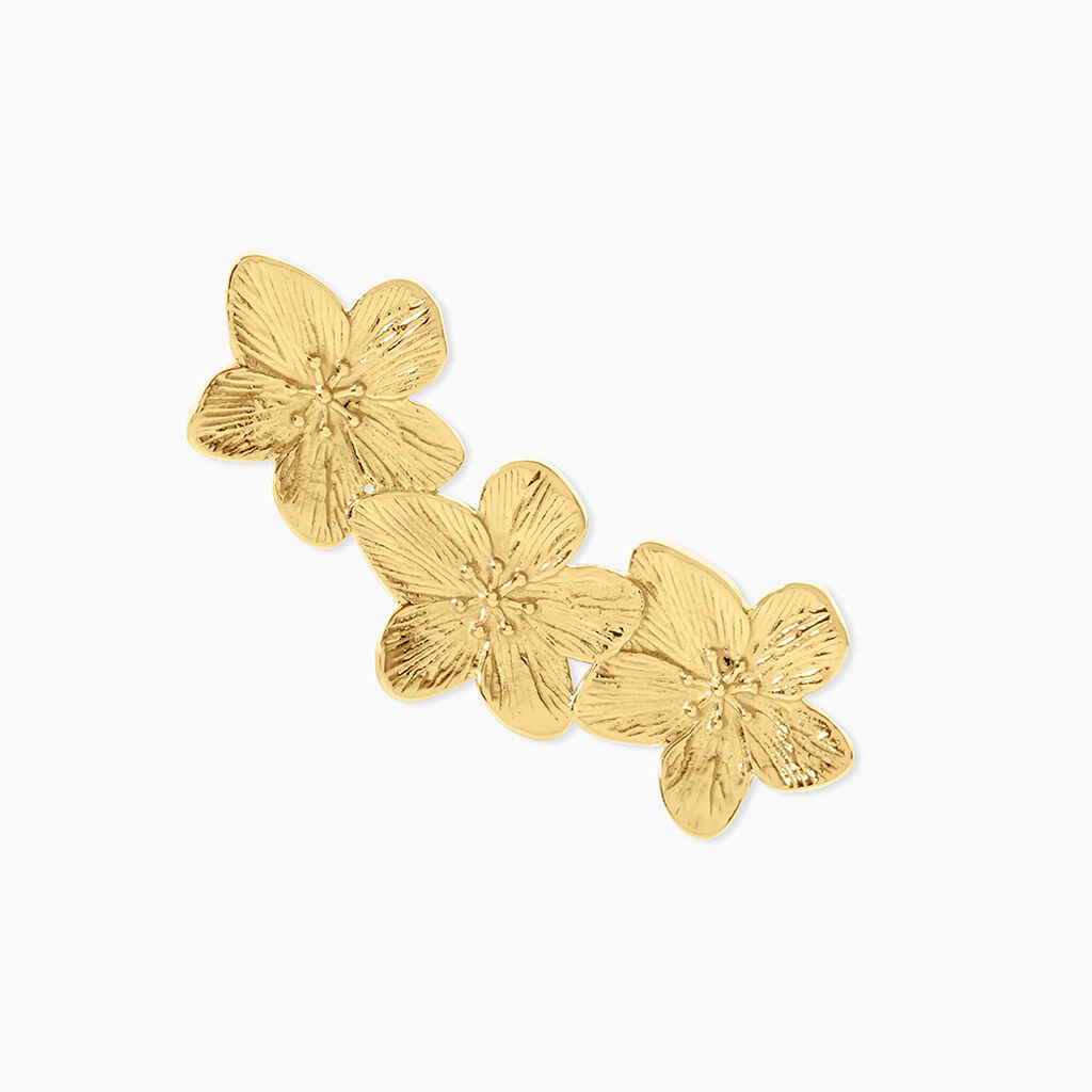 Bijoux D'Oreilles Barbade Acier Jaune - Boucles d'oreilles fantaisie Femme | Histoire d&rsquo;Or