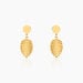 Boucles D'oreilles Pendantes Hristina Acier Jaune - Boucles d'oreilles fantaisie Femme | Histoire d’Or