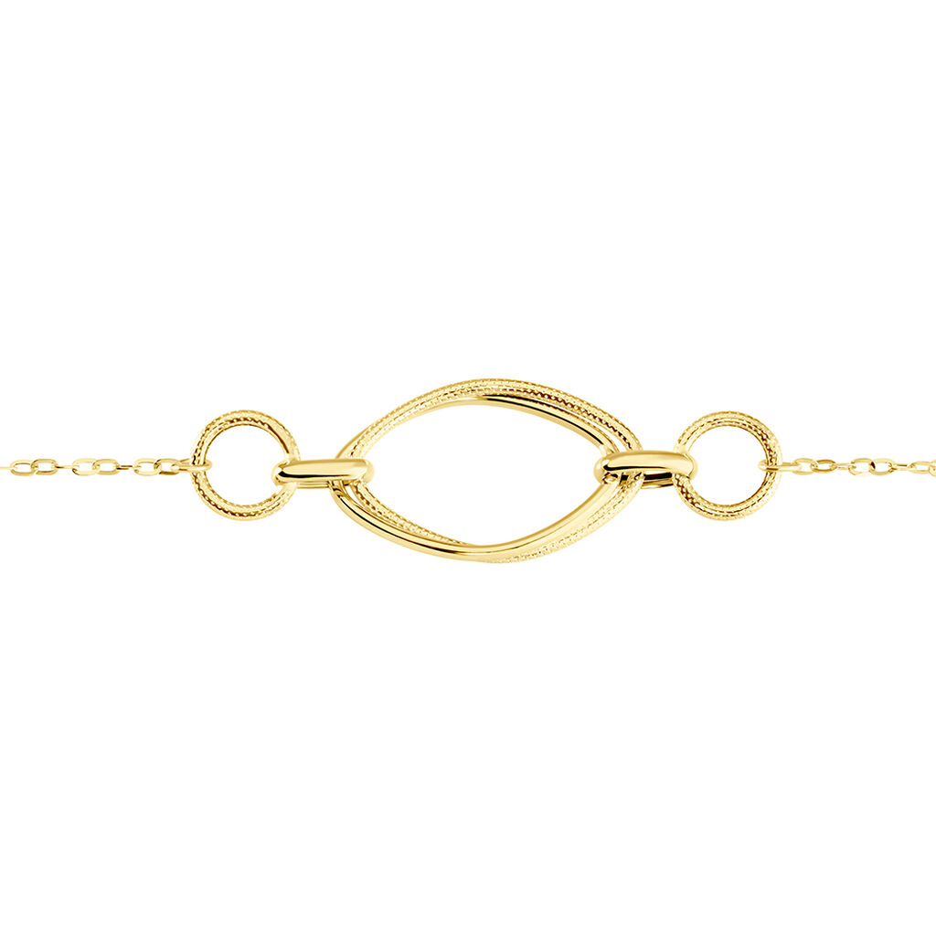 Bracelet Albia Or Jaune - Bracelets chaîne Femme | Histoire d’Or