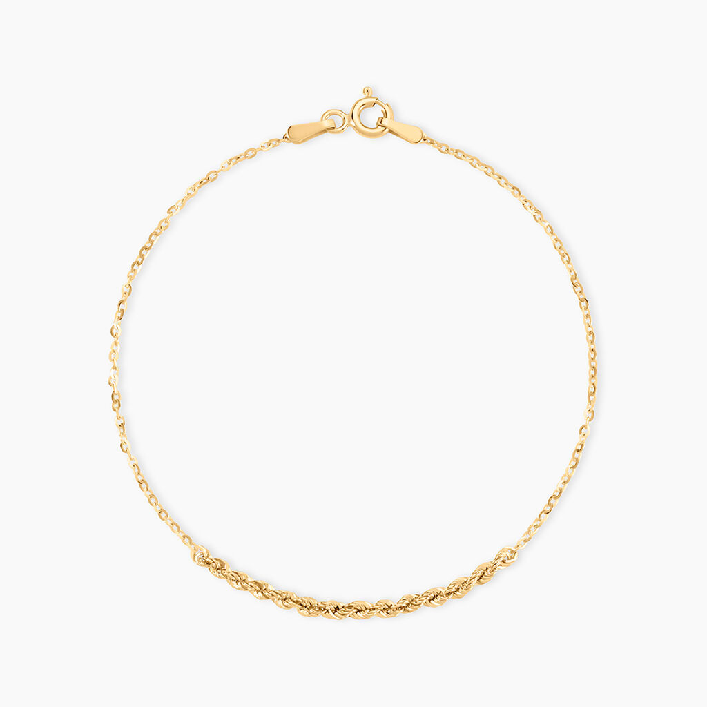 Bracelet Cormag Or Jaune - Bracelets chaîne Femme | Histoire d’Or