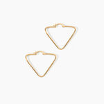 Cr&eacute;oles Doris Plaqu&eacute; Or Jaune - Boucles d'oreilles cr&eacute;oles Femme | Histoire d&rsquo;Or