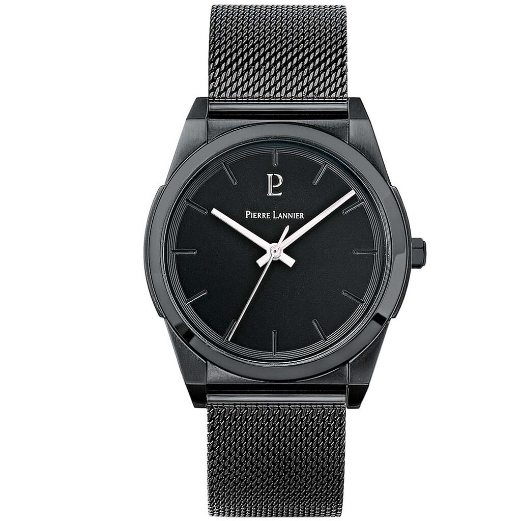 Montre Pierre Lannier Candide Noir - Montres Homme | Histoire d’Or