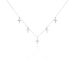Collier Ivah Argent Blanc Oxyde De Zirconium - Colliers fantaisie Femme | Histoire d’Or