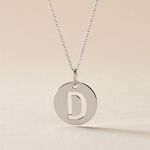 Pendentif Elio D Argent Blanc - Pendentifs Famille | Histoire d&rsquo;Or