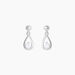 Boucles D'oreilles Puces Bethilda Argent Blanc Oxyde De Zirconium - Boucles d'oreilles fantaisie Femme | Histoire d’Or