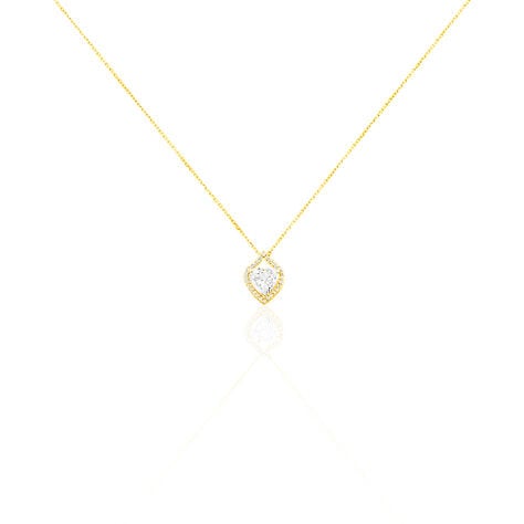 Collier Verounia Or Jaune Oxyde De Zirconium - Colliers Femme | Histoire d’Or
