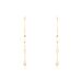 Boucles D'oreilles Pendantes Otso Or Jaune Oxyde De Zirconium - Boucles d'oreilles pendantes Femme | Histoire d’Or