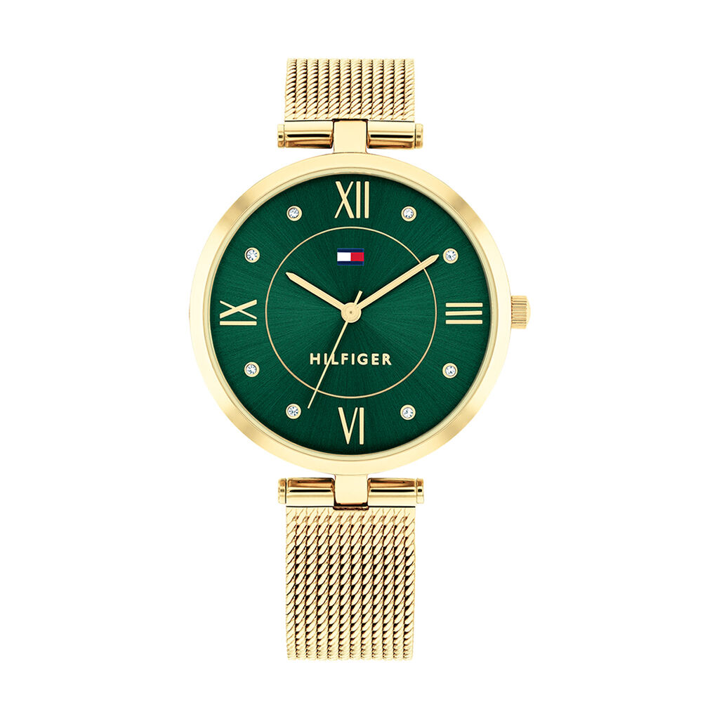 Montre Tommy Hilfiger Ella Vert - Montres Femme | Histoire d’Or