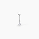 Piercing Edmonise Or Blanc Oxyde De Zirconium - Bijoux Femme | Histoire d&rsquo;Or