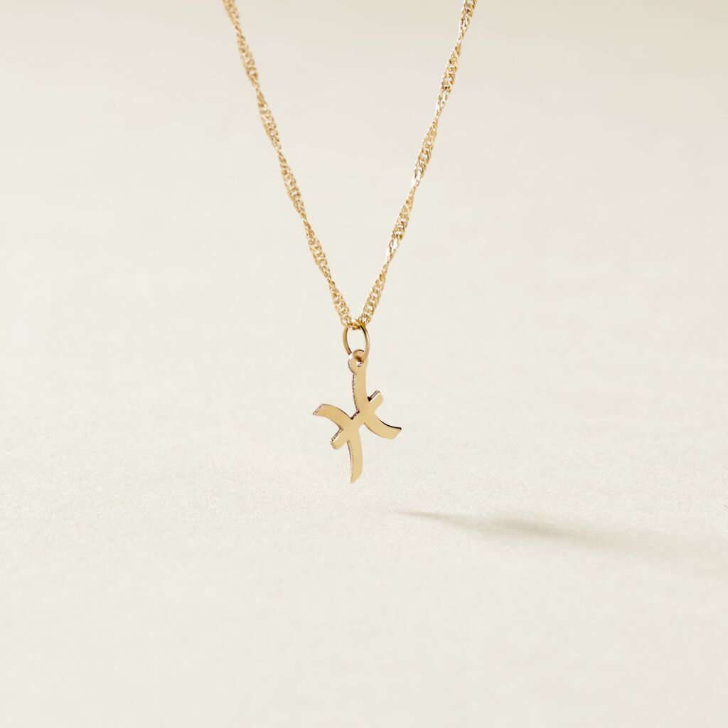 Pendentif Or Jaune Alibiza - Pendentifs Zodiaque Famille | Histoire d’Or