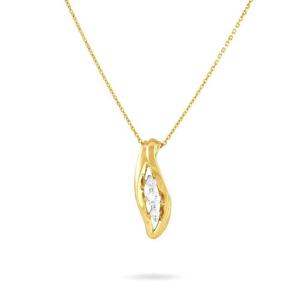 Collier Caline Or Jaune Diamant - Colliers Femme | Histoire d&rsquo;Or