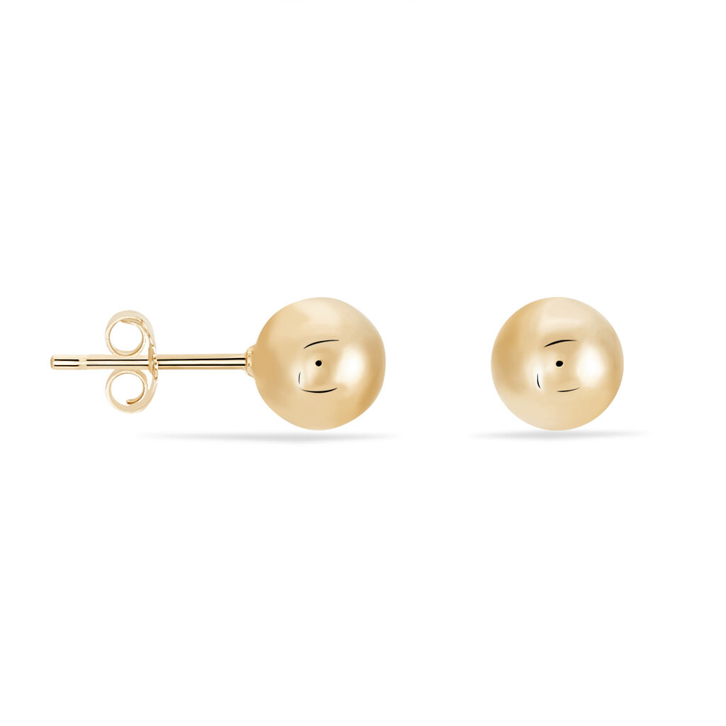Boucles D'oreilles Puces Nohraae Plaqué Or Jaune - Boucles d'oreilles fantaisie Femme | Histoire d’Or