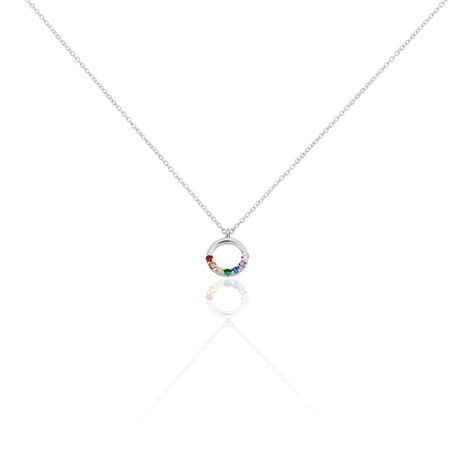 Collier Argent Giustino Oxydes De Zirconium - Colliers fantaisie Femme | Histoire d’Or