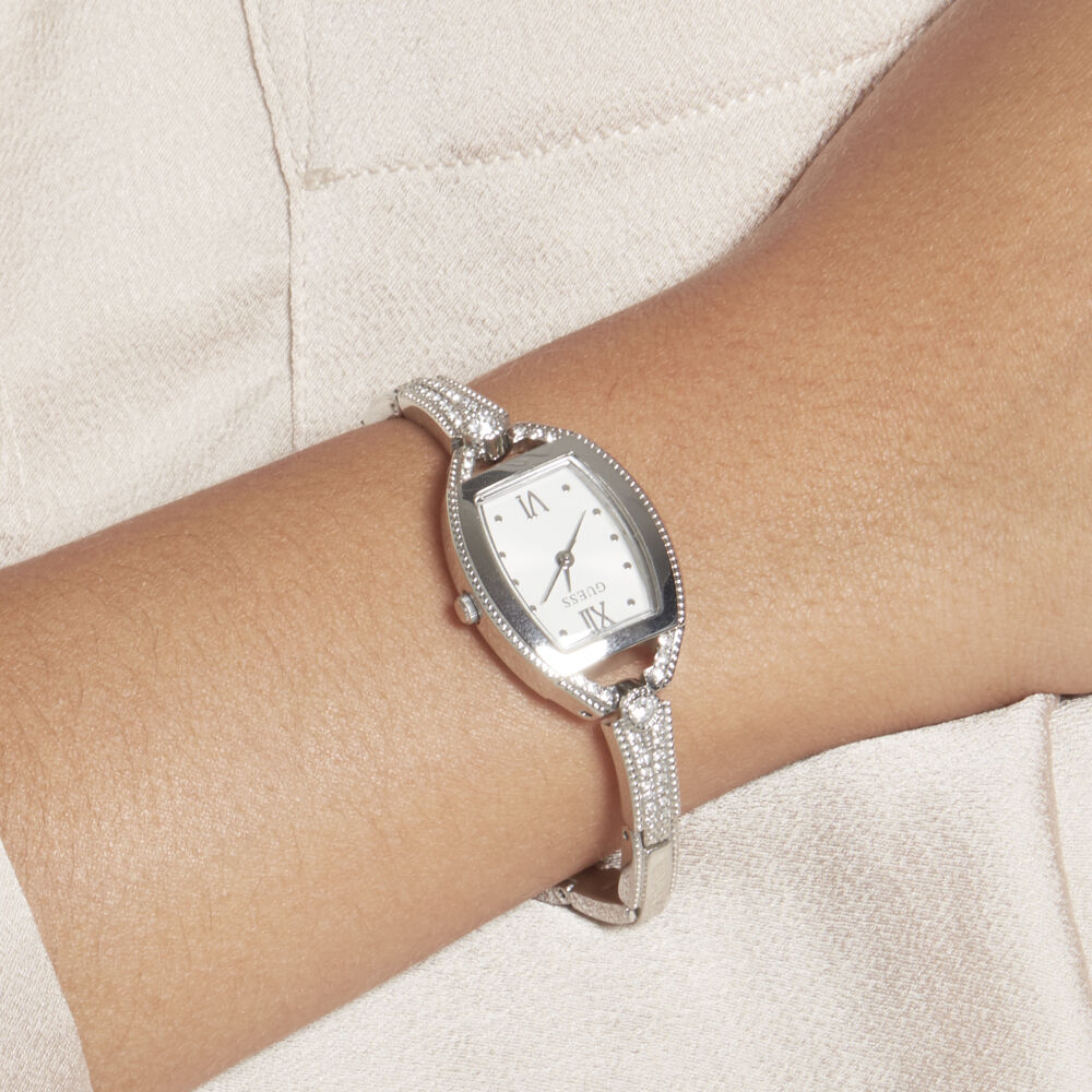 Montres Guess GW0249L1 Acier Boucle d ployante avec suret Blanc