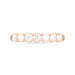 Alliance Eloise Or Rose Diamant - Alliances Femme | Histoire d’Or