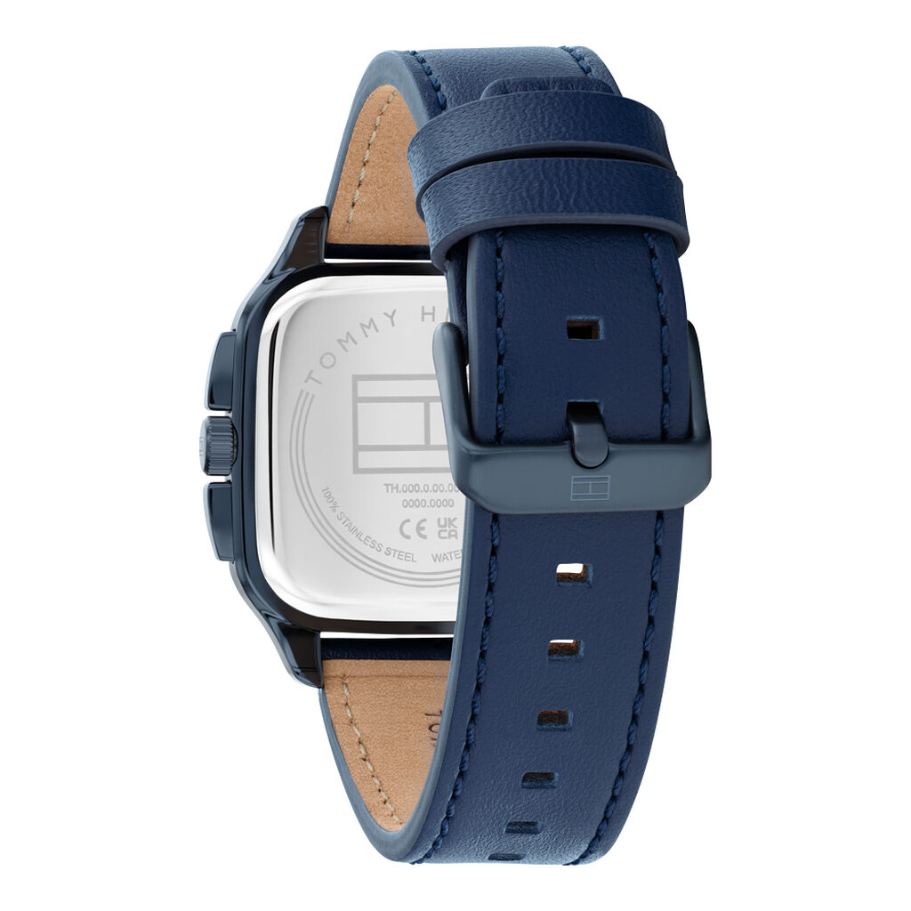Montre Tommy Hilfiger Herald Bleu - F&ecirc;te des p&egrave;res Homme | Histoire d&rsquo;Or