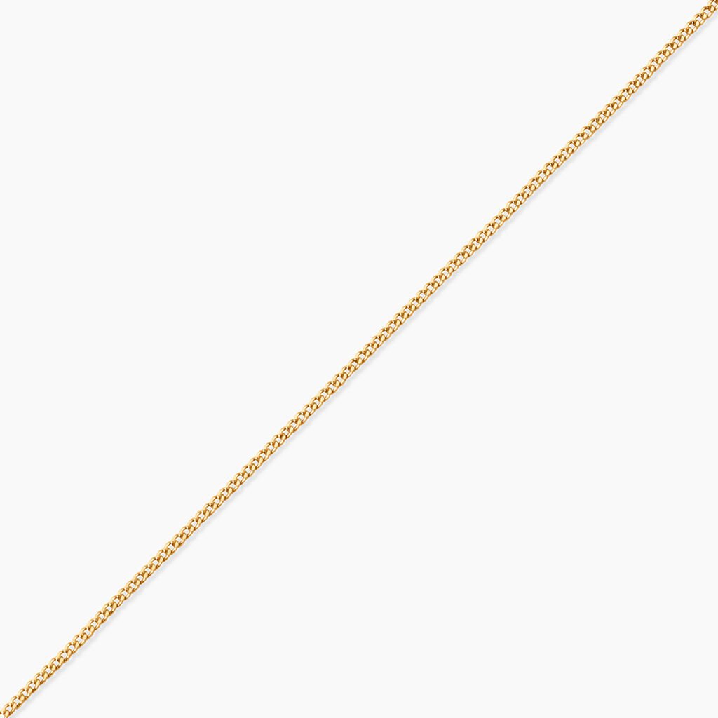 Cha&icirc;ne Irisa Maille Gourmette Or Jaune - Chaines Famille | Histoire d&rsquo;Or