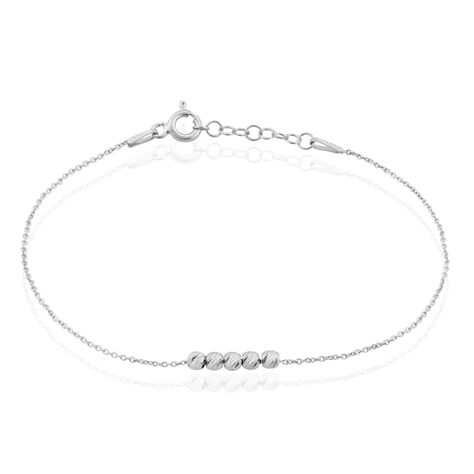 Bracelet Soukamba Argent Blanc - Bracelets Femme | Histoire d’Or