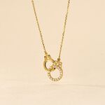 Collier Foma Or Jaune Oxyde De Zirconium - Colliers Femme | Histoire d&rsquo;Or