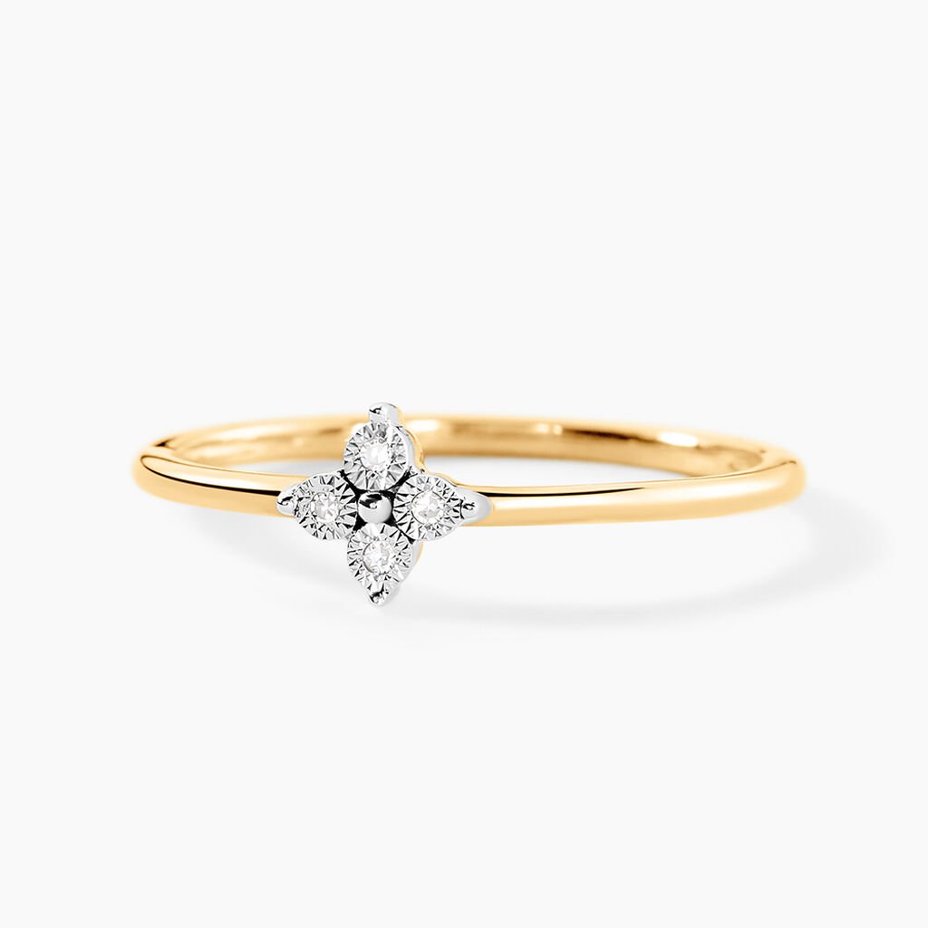 Bague Eternal Spring Or Jaune Diamant - Bagues avec pierre Femme | Histoire d’Or