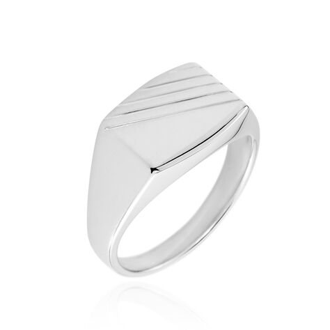 Chevalière Robin Argent Blanc - Chevalières Homme | Histoire d’Or