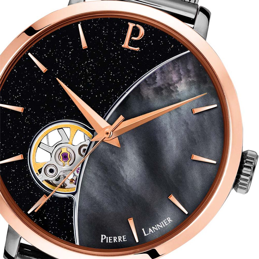 Montre Pierre Lannier Celeste Noir - Montres Femme | Histoire d’Or