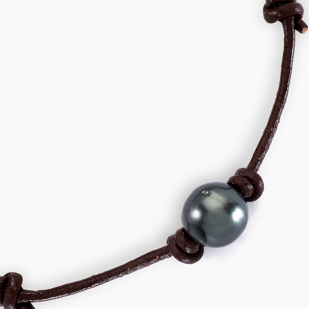 Bracelet Reba Perle De Culture De Tahiti - Bracelets cordon Femme | Histoire d&rsquo;Or