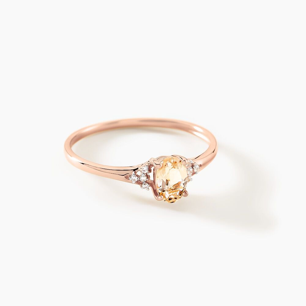 Bagues de fiancailles Morganite Histoire d Or