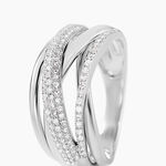 Bague Elodea Or Blanc Diamant - Bagues avec pierre Femme | Histoire d&rsquo;Or