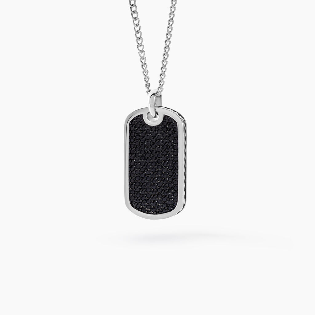 Collier Bellagio Acier Bicolore - Colliers fantaisie Homme | Histoire d’Or