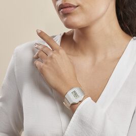 Montre Casio Collection Vintage Edgy Blanc - Montres Famille | Histoire d’Or
