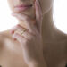 Alliance Serti Grains Or Bicolore Diamant - Alliances Femme | Histoire d’Or
