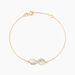 Bracelet Lyana Infini Diamante Or Jaune - Bracelets Femme | Histoire d’Or