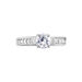Bague Solitaire Mady Argent Blanc Oxyde De Zirconium - Bagues solitaires Femme | Histoire d’Or