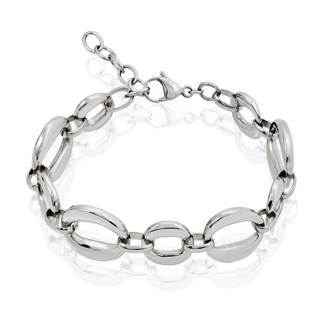 Bracelet Aya Acier Blanc - Bracelets Femme | Histoire d’Or