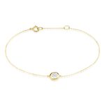 Bracelet Or Jaune Laurissa Diamants - Bracelets Femme | Histoire d&rsquo;Or