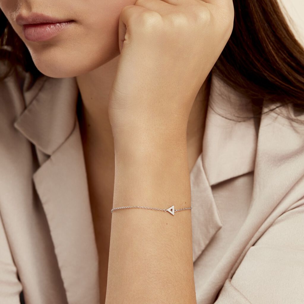 Bracelet Severine Argent Blanc - Bracelets Femme | Histoire d’Or